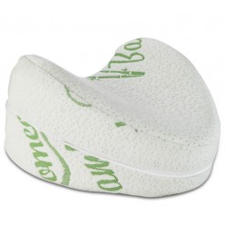 Perna ergonomica pentru genunchi si picioare MEMORY BAMBOO 25 x 25 x 15 cm Perna ergonomica pentru genunchi si picioare MEMORY BAMBOO 25 x 25 x 15 cm